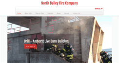 Desktop Screenshot of northbaileyfire.com